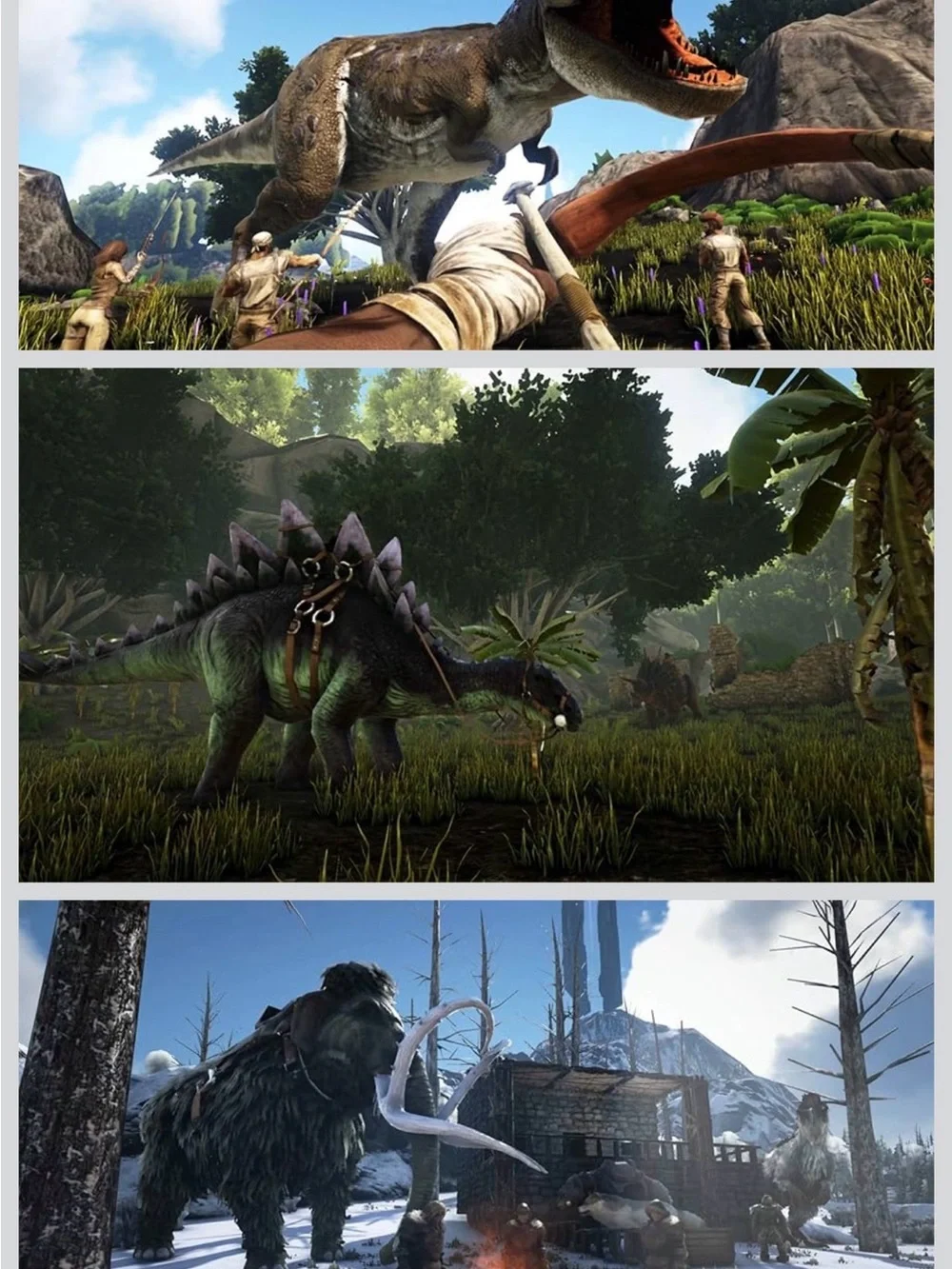 Nintendo ARK: Survival Evolved — Green/Brown/Red Accents